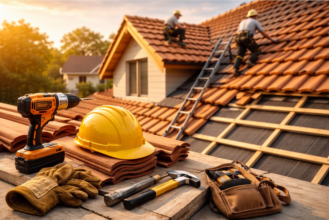 Dach Geo-Domains für lokale Dachdeckerbetriebe Lage